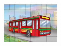 Магниты-пазлы "Автобус" - «globural.ru» - Йошкар-Ола