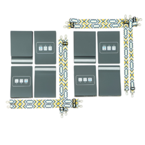 Комплект из 8 Коммуникативных книг с карточками PECS/ПЭКС (Большие, цвет серый) - «globural.ru» - Йошкар-Ола