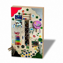 Акустическая тактильная панель Большая "Мир Звуков" - «globural.ru» - Йошкар-Ола