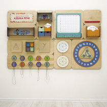 «Азбука речи» - Дидактическая настенная панель для кабинета Логопеда - «globural.ru» - Йошкар-Ола