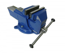 Тиски слесарные ручные с наковальней (160*160), поворотные - «globural.ru» - Йошкар-Ола