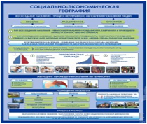 Стенд "Социально-экономическая география. Воссоздание населения" - «globural.ru» - Йошкар-Ола