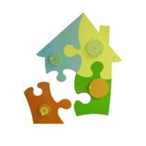 Домик - Пазл - «globural.ru» - Йошкар-Ола