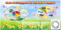 Стенд "Календарь природы" (вариант 2) - «globural.ru» - Йошкар-Ола
