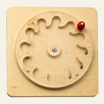 Тактильно-развивающая панель «Лабиринт-цветок» - «globural.ru» - Йошкар-Ола