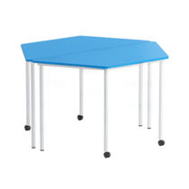 Комплект столов - трапеция (нерегулируемый) на 2 -х колесах - «globural.ru» - Йошкар-Ола