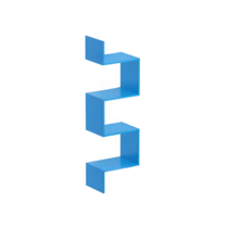 Стеллаж-полка (синий) - «globural.ru» - Йошкар-Ола