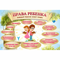 Стенд "Права ребенка" 1,5х1,0 - «globural.ru» - Йошкар-Ола