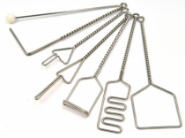 Комплект "Постановочные зонды с витыми ручками шариковый зонд на тонкой ручке" (7 штук) - «globural.ru» - Йошкар-Ола