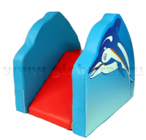 Горка "Дельфин" мини для сухого бассейна - «globural.ru» - Йошкар-Ола