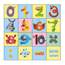 Коврик для логобота Пчелка "Цифры" - «globural.ru» - Йошкар-Ола