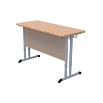 Стол ученический двухместный на плоскоовальной трубе 3-7 гр.р. - «globural.ru» - Йошкар-Ола