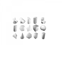 Комплект гипсовых моделей геометрических тел  - «globural.ru» - Йошкар-Ола