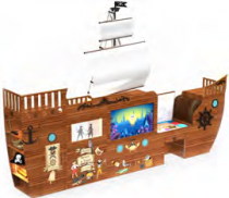 Интерактивный комплекс «Пиратский Корабль» - «globural.ru» - Йошкар-Ола