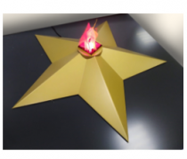 Стенд "Имитация Вечного огня" - «globural.ru» - Йошкар-Ола