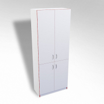 Стеллаж закрытый А-310 ТР ЛДСП  - «globural.ru» - Йошкар-Ола