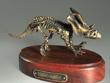 Модель скелета динозавра Pentaceratops - «globural.ru» - Йошкар-Ола