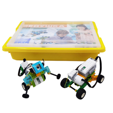 Набор для занятий робототехникой Ведушка с пластиковым боксом для хранения деталей - «globural.ru» - Йошкар-Ола