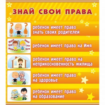 Стенд "Знай свои права" - «globural.ru» - Йошкар-Ола