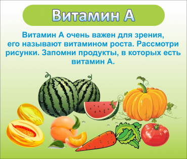 Стенд "Витамин А" - «globural.ru» - Йошкар-Ола