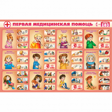 Стенд "Первая помощь" - «globural.ru» - Йошкар-Ола