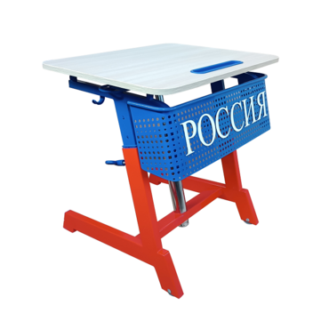 Стол ученический одноместный "Патриот-1п" на газовом лифте (р.гр. № 3-7 и наклоном столешницы ) - «globural.ru» - Йошкар-Ола