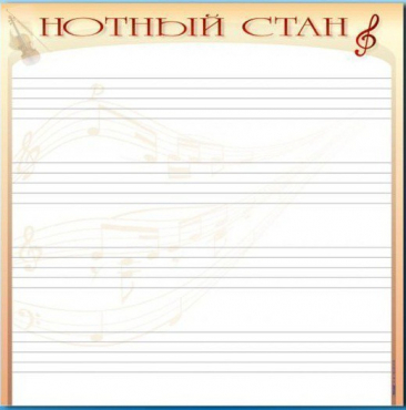 Доска магнитно-маркерная "Нотный стан" - «globural.ru» - Йошкар-Ола
