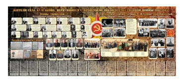 Стенд "Вернувшиеся с фронтов" (дизайн по вашим материалам) - «globural.ru» - Йошкар-Ола